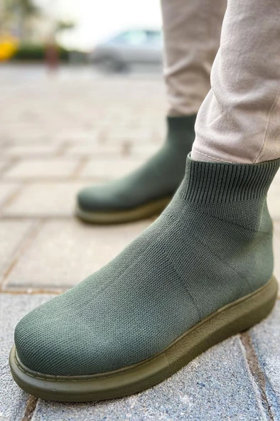 CH207 TRT Maglieria-T Erkek Ayakkabı HAKI - Resim 2