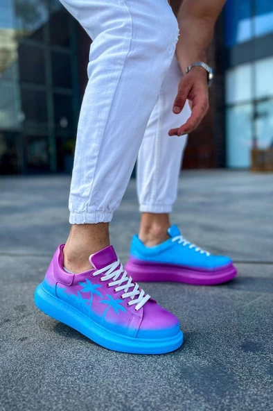 CH254 CBT Pittura Erkek Ayakkabı 555 MIAMI HEAT - Resim 3