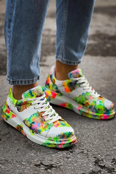 CH254 CBT Pittura Erkek Ayakkabı 550 COLORFULL - Resim 3