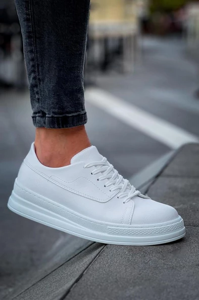 CH2401 CBT Erkek Ayakkabı BEYAZ - Resim 6