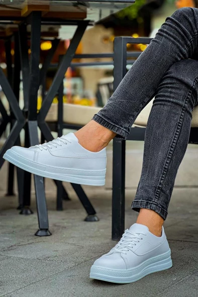 CH2401 CBT Erkek Ayakkabı BEYAZ - Resim 5