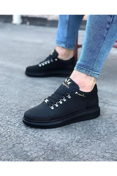 Wagoon WG047 Kömür  Erkek Casual Ayakkabı