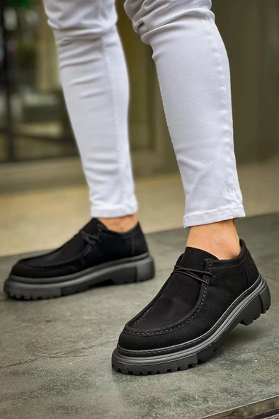 CH2404 SST Castle Erkek Ayakkabı SIYAH - Resim 4