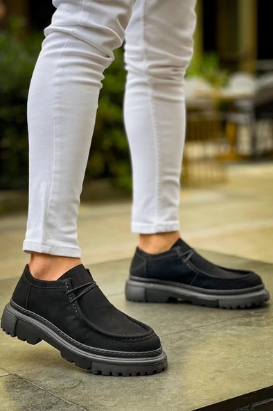 CH2404 SST Castle Erkek Ayakkabı SIYAH - Resim 5