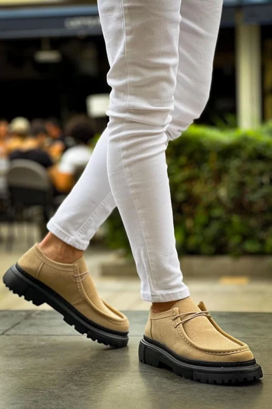 CH2404 SST Castle Erkek Ayakkabı BEJ - Resim 5