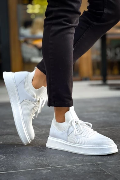 CH2408 TBT Fusion Erkek Spor Ayakkabı BEYAZ - Resim 3