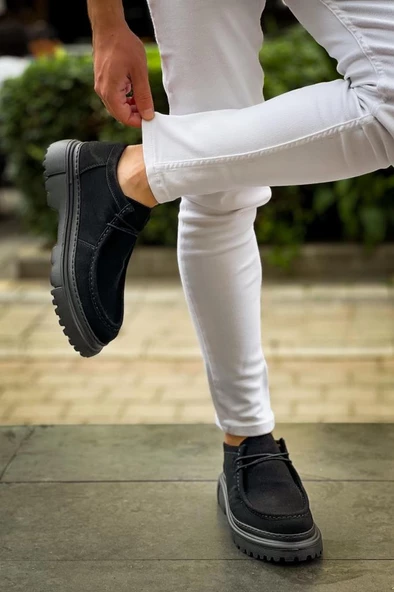 CH2404 SST Castle Erkek Ayakkabı SIYAH - Resim 2