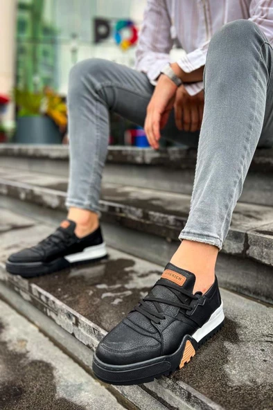 CH067 SBT Erkek Ayakkabı SİYAH/SİYAH - Resim 3