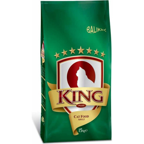 King Balıklı Kedi Maması 15 kg