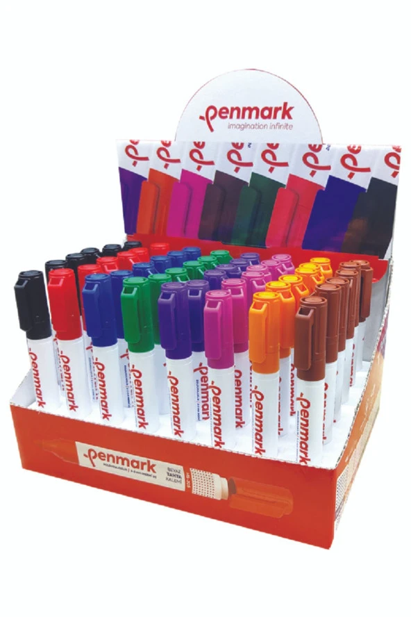 Penmark Beyaz Tahta Kalemi Doldurulabilir – Siyah - 2