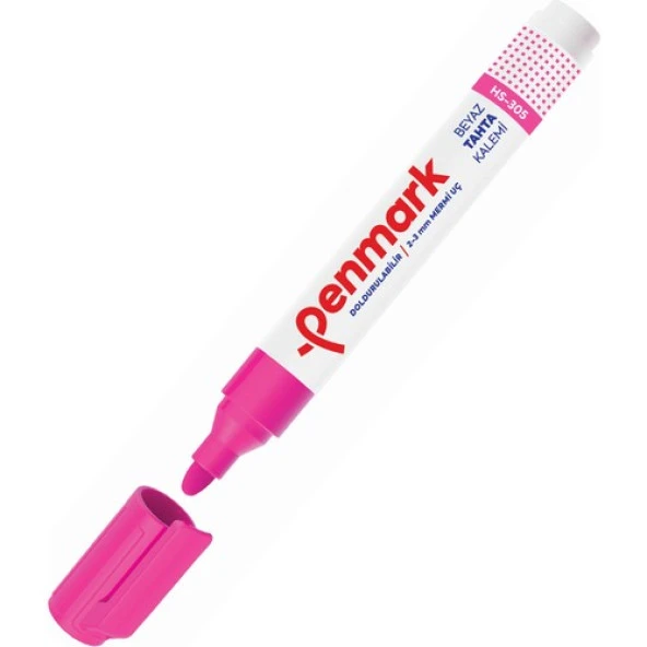 Penmark Beyaz Tahta Kalemi Doldurulabilir – Pembe