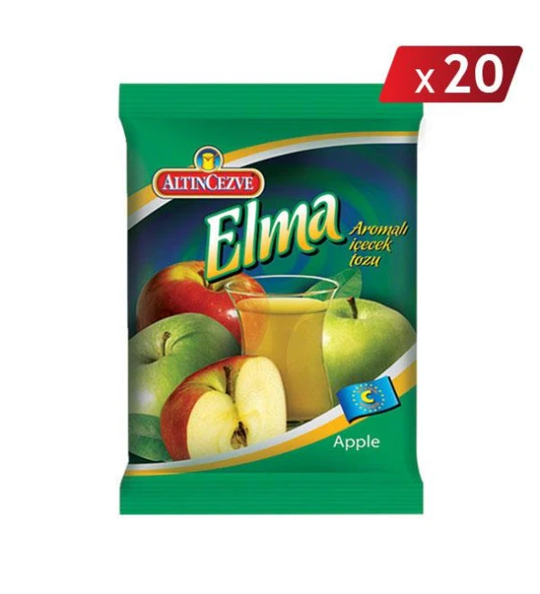Altıncezve Elma Aromalı İçecek Tozu 250 Gr - 20Lİ PAKET
