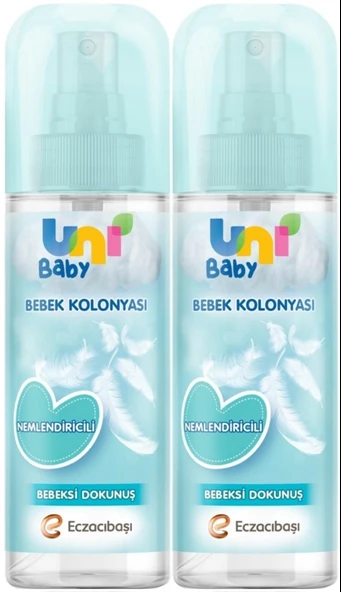 Uni Baby Bebek Kolonyası 150ML Nemlendiricili/Bebeksi Dokunuş (2 Li Set)