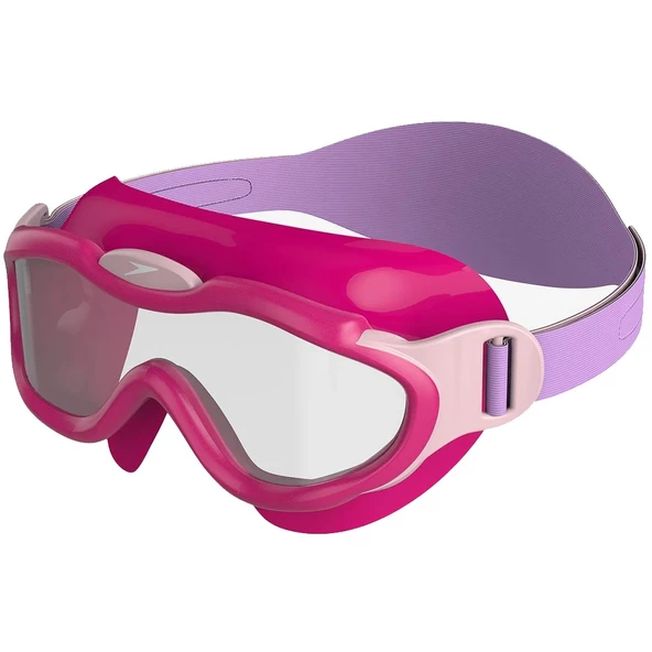 Speedo Sea Squad Çocuk Maske Gözlük (Pembe)