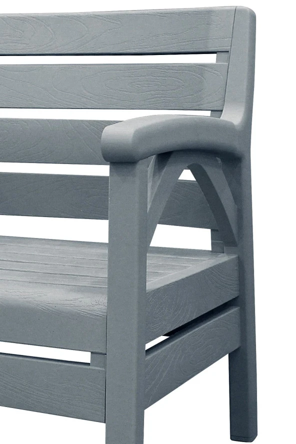 Violet Marbella Gri  4 Kişilik Minderli Oturma Grubu - Resim 4