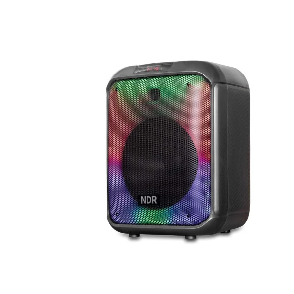 Nodar NDR102B Bluetooth Hoparlör 12 İnç Rgb Led & Mikrofon & Kumanda & Woofer & Tweeter - 6