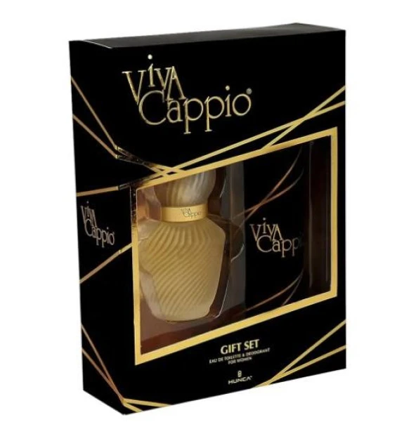 VİVA CAPPİO GİF SET EDT 60 ML + DEO 150 ML