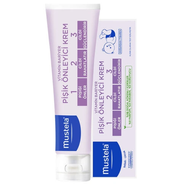 Mustela Vitamin Barrier 1.2.3 Pişik Kremi 50 ml