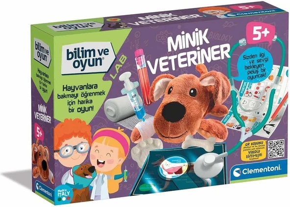 Clementoni Bilim ve Oyun: Minik Veteriner 64195 - 1
