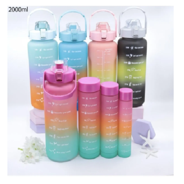 İç İçe Geçen Matara Seti 4 Adet