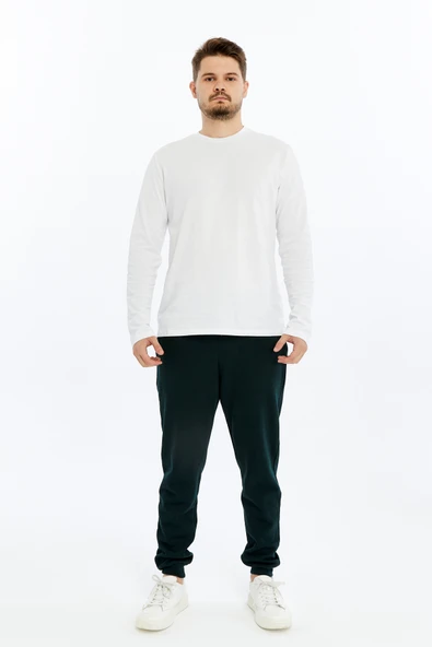 Erkek Jogger Eşofman Altı Gri - 7