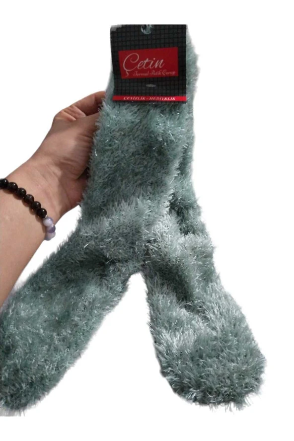 termal patik çorap su yeşili - 2