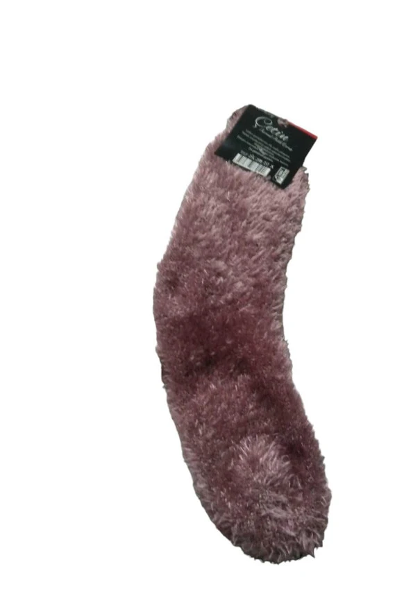 pudra peluş çorap - 1