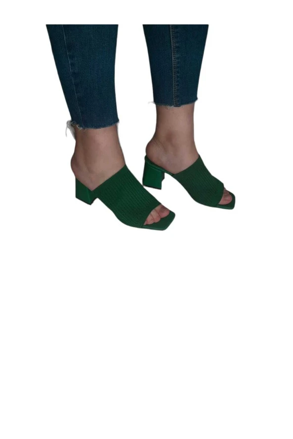 Kadın Topuklu Terlik - 2