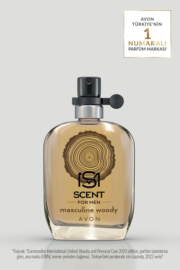 Scent Masculine Woody Erkek Parfüm Edt 30 Ml.