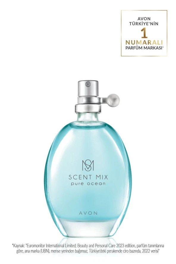 Scent Mix Pure Ocean Kadın Parfüm Edt 30 Ml.