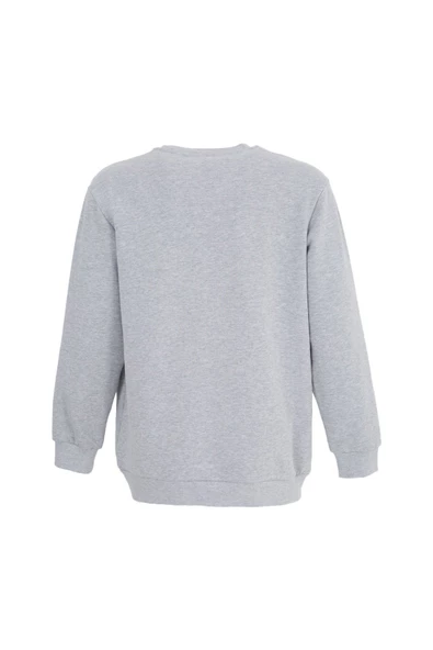 Erkek Baskılı Sweat Yeşil - 12