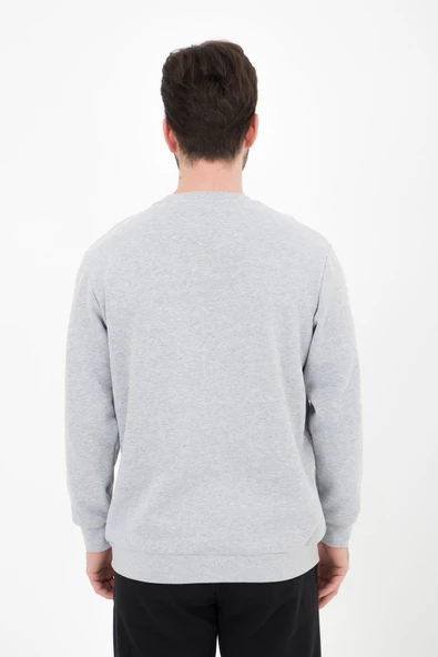 Erkek Baskılı Sweat Yeşil - 11