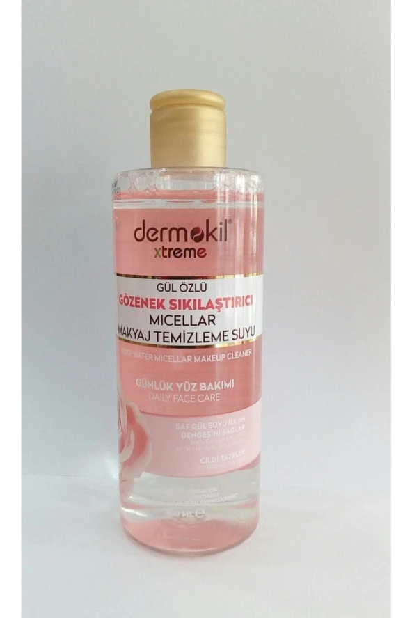 Dermokil Xtreme Gül Özlü Gözenek Sıkılaştırıcı Micellar Su 400 Ml