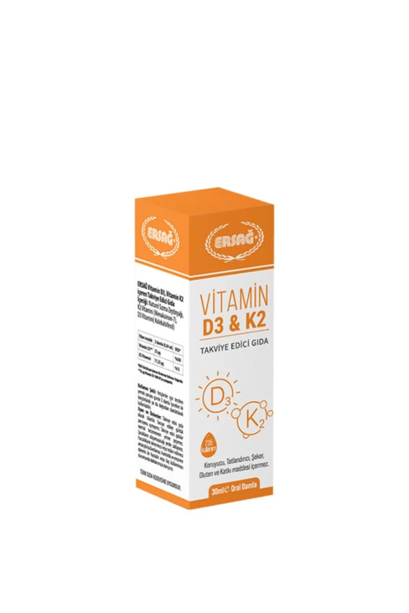 Vitamin D3 ve K2 30 ML