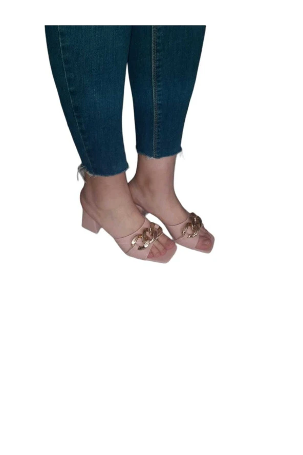 Kadın Pembe Topuklu Terlşk - Resim 2