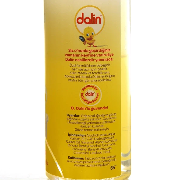 DALİN BICI BICI KOKUSU KOLONYA 150 ML - 3
