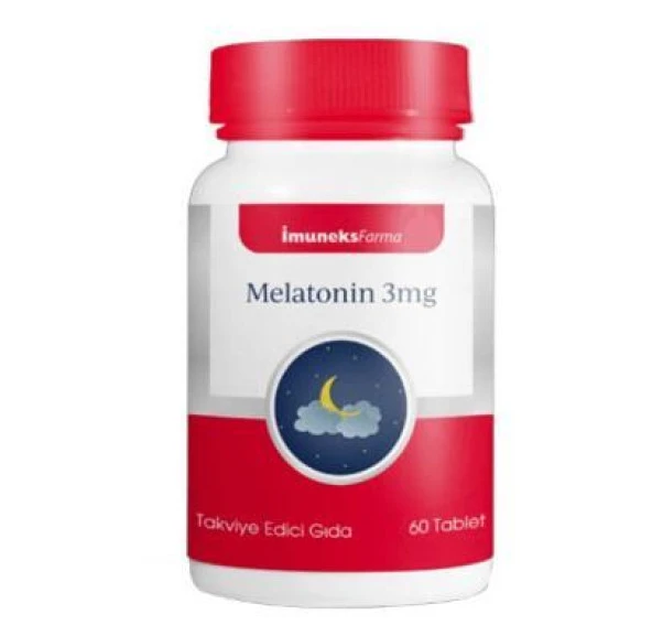 İmuneks Melatonin 3 mg 60 Tablet