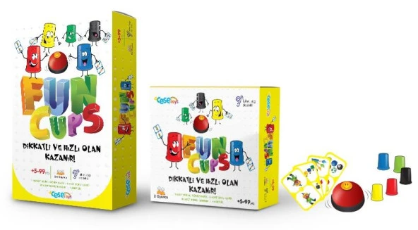 Fun Cups Bardak Oyunu - 3