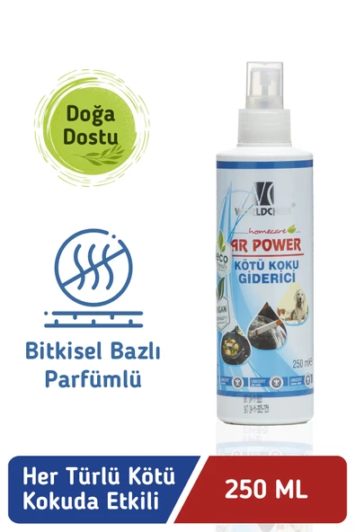 AR POWER Kötü Koku Giderici Vegan Parfümlü Çevre Dostu 250 ml