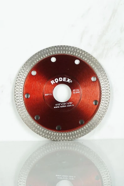Rodex Turbo Kanallı Elmas Testere 115mm (4/20/80) Rrp115 ürün görseli
