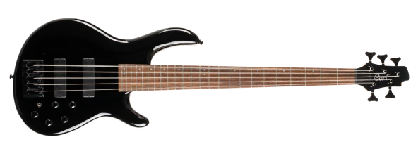 CORT C5 DELUXE BK BAS GİTAR, 5 TELLİ, SİYAH