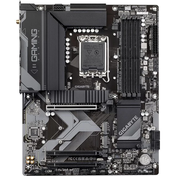 GIGABYTE B760 DS3H AX WIFI-6E DDR4 HDMI DP PCIE 4.0 1700p ATX - 2
