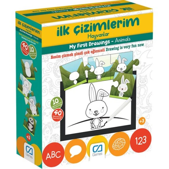 Play Wood Games Ilk Çizimlerim Hayvanlar 5205