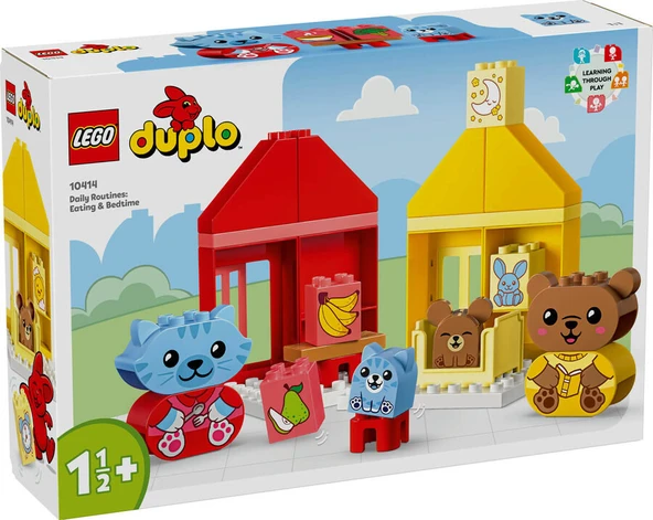 LEGO-10414 DUPLO Günlük Rutinlerim: Yemek ve Uyku Zamanı