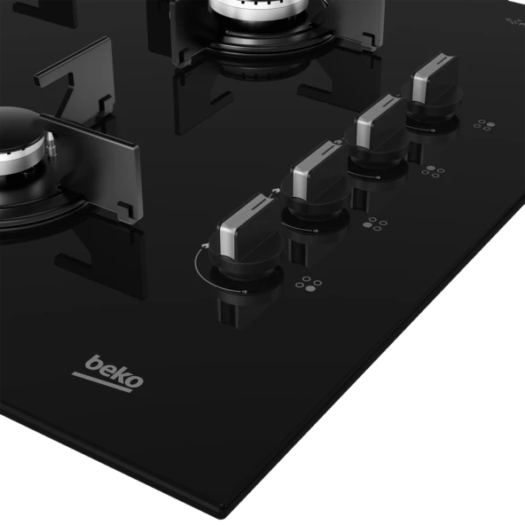 Beko BOCD T 6510 ES Siyah Cam Ankastre Ocak - 4