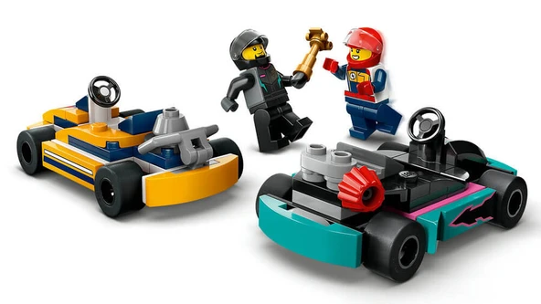 LEGO-60400 City Go-Kartlar ve Yarış Sürücüleri - 5