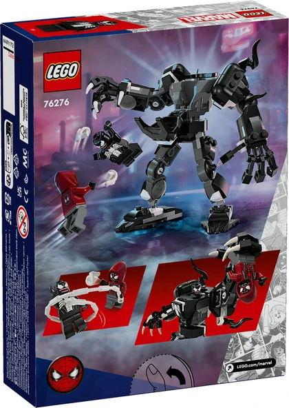 PTTAVM: LEGO-76276 Marvel Venom Robot Zırhı Miles Morales'e Karşı