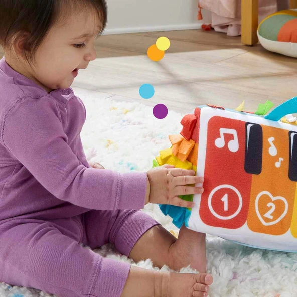 Fisher-Price® Işıklı ve Müzikli Yumuşak Piyano HND54 - 7