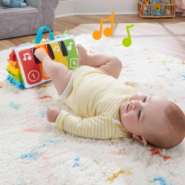 Fisher-Price® Işıklı ve Müzikli Yumuşak Piyano HND54 - 3