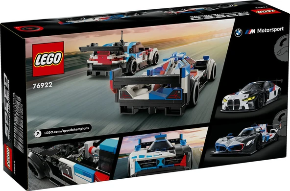 LEGO-76922 Speed Champions BMW M4 GT3 ve BMW M Hybrid V8 Yarış Arabaları - 2